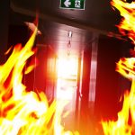Emergency exit.